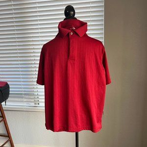 Men's Grand Slam Golf Red Polo - Size M